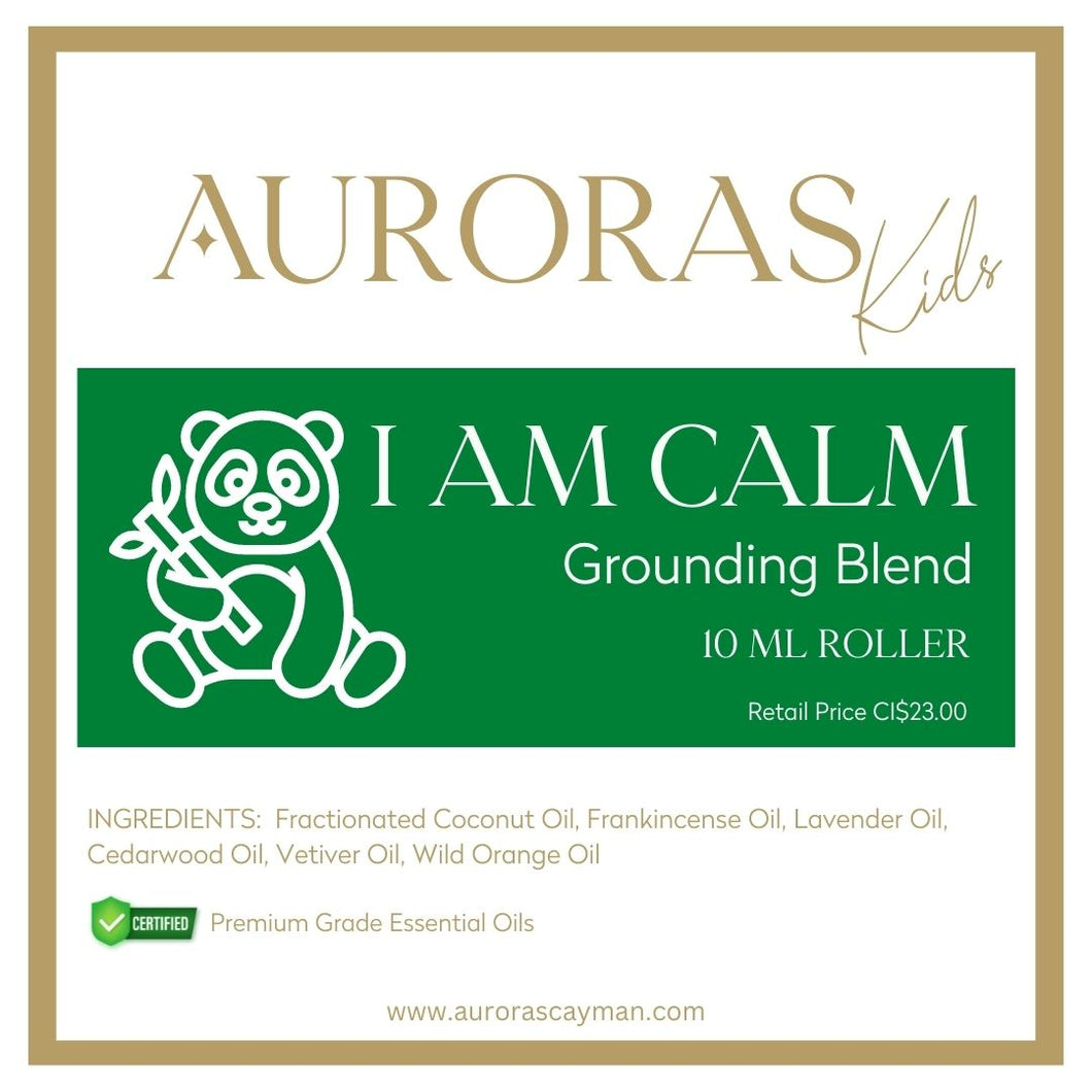 Auroras Kids Essential Oils  I AM CALM Grounding Blend