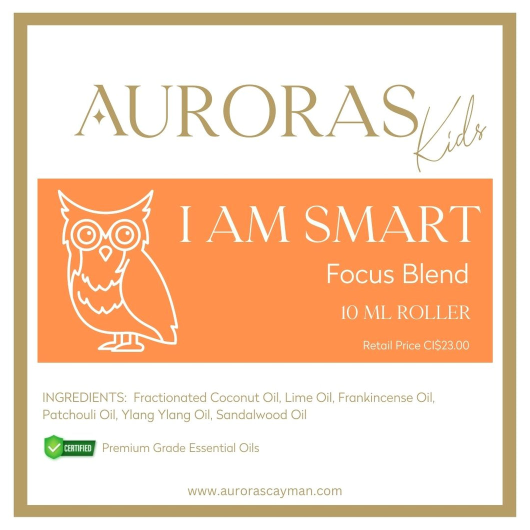 Auroras Kids Essential Oils I AM SMART Focus Blend