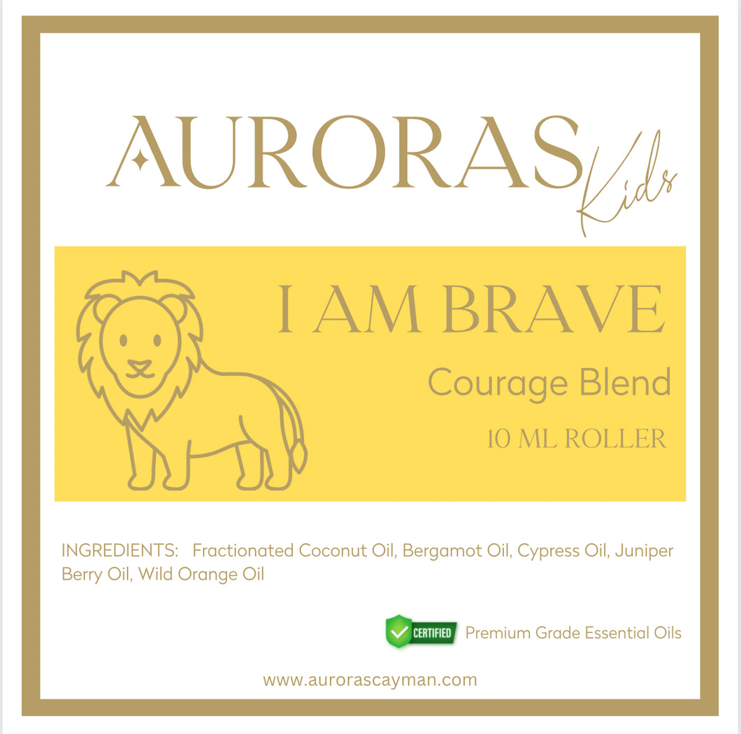 Auroras Kids Essential Oils I AM BRAVE Courage Blend