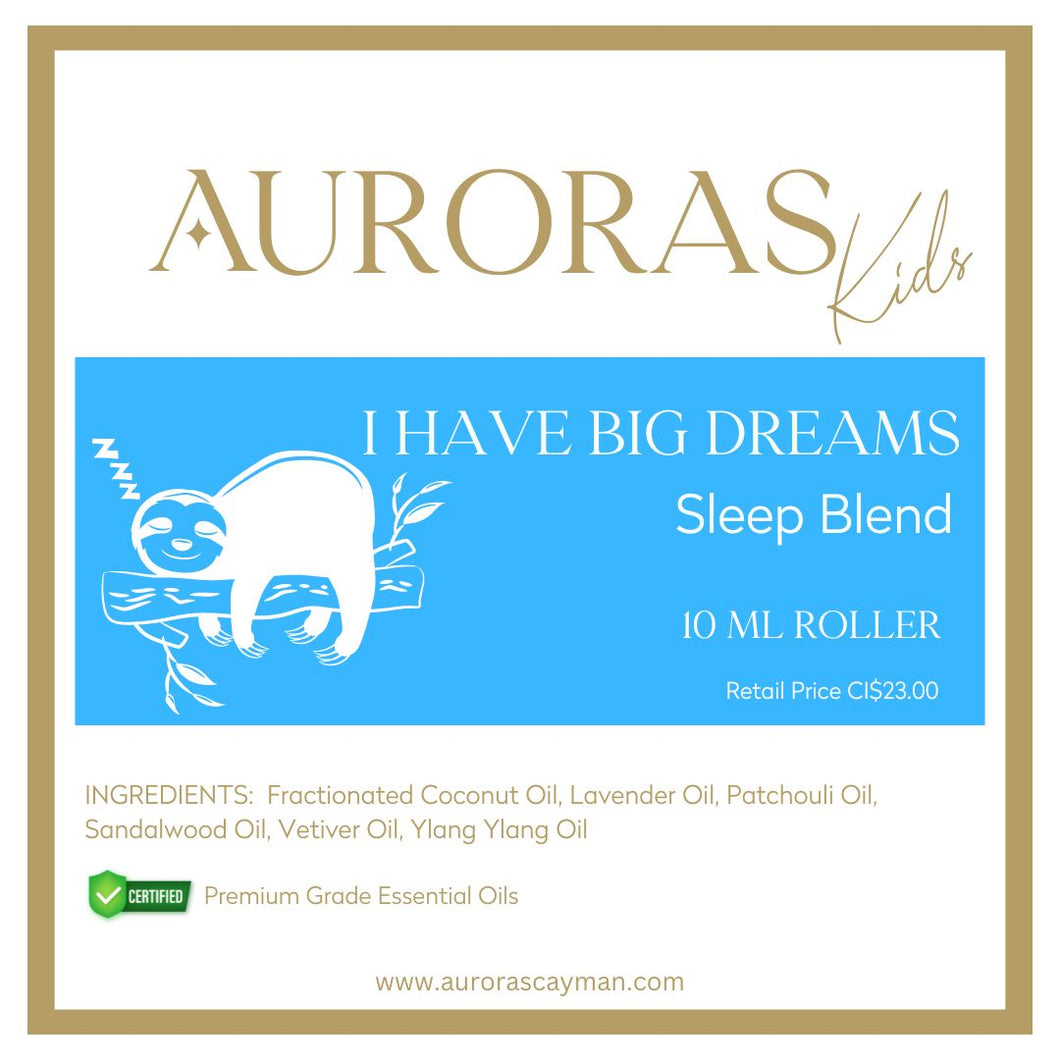 Auroras Kids Essential Oils I HAVE BIG DREAMS Sleep Blend